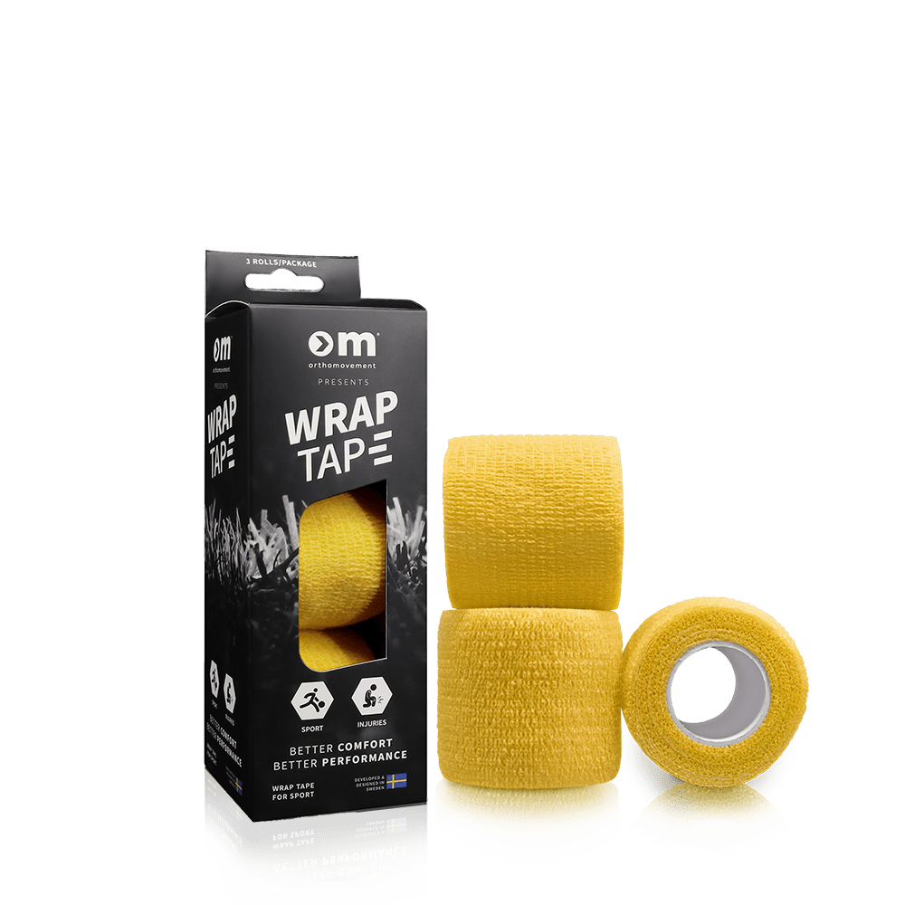 Banda Orthomovement Wrap Tape Amarilla X3 - Sur SportsAccesorios