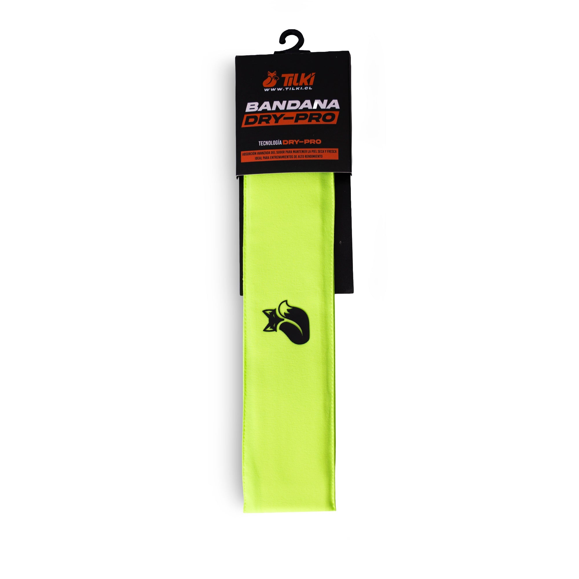 Bandana Dry Pro Tilki Lehinde Amarillo Fluor