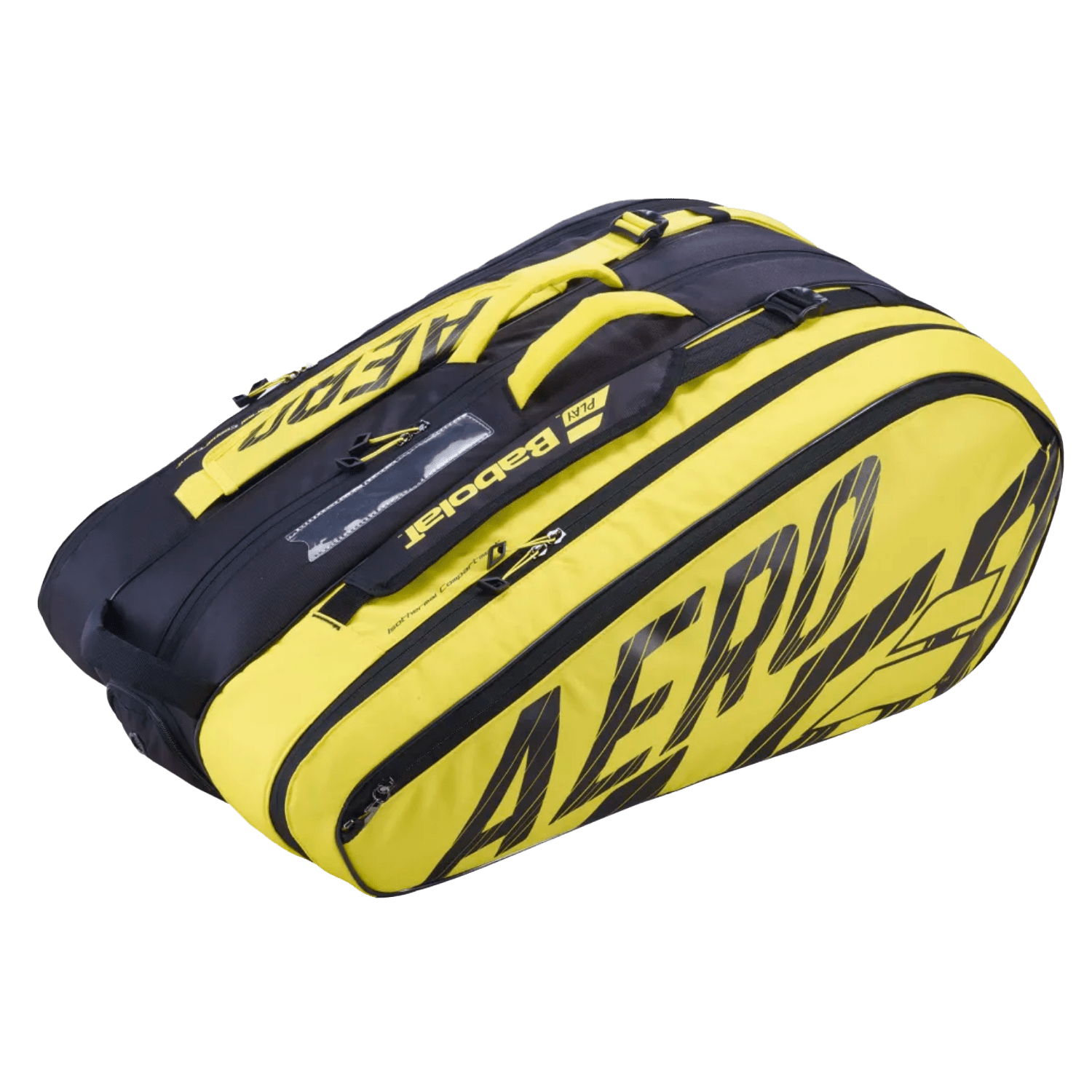 Bolso Babolat Pure Aero Negro Amarillo X12 - Sur SportsBolsos y Mochilas