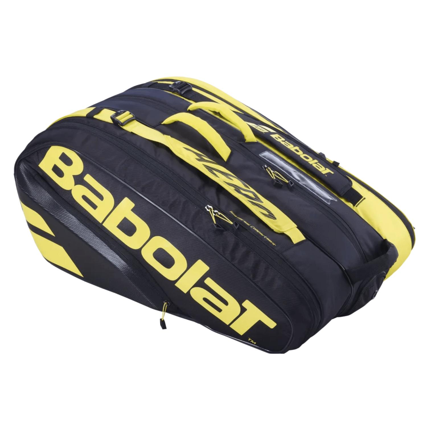 Bolso Babolat Pure Aero Negro Amarillo X12 - Sur SportsBolsos y Mochilas