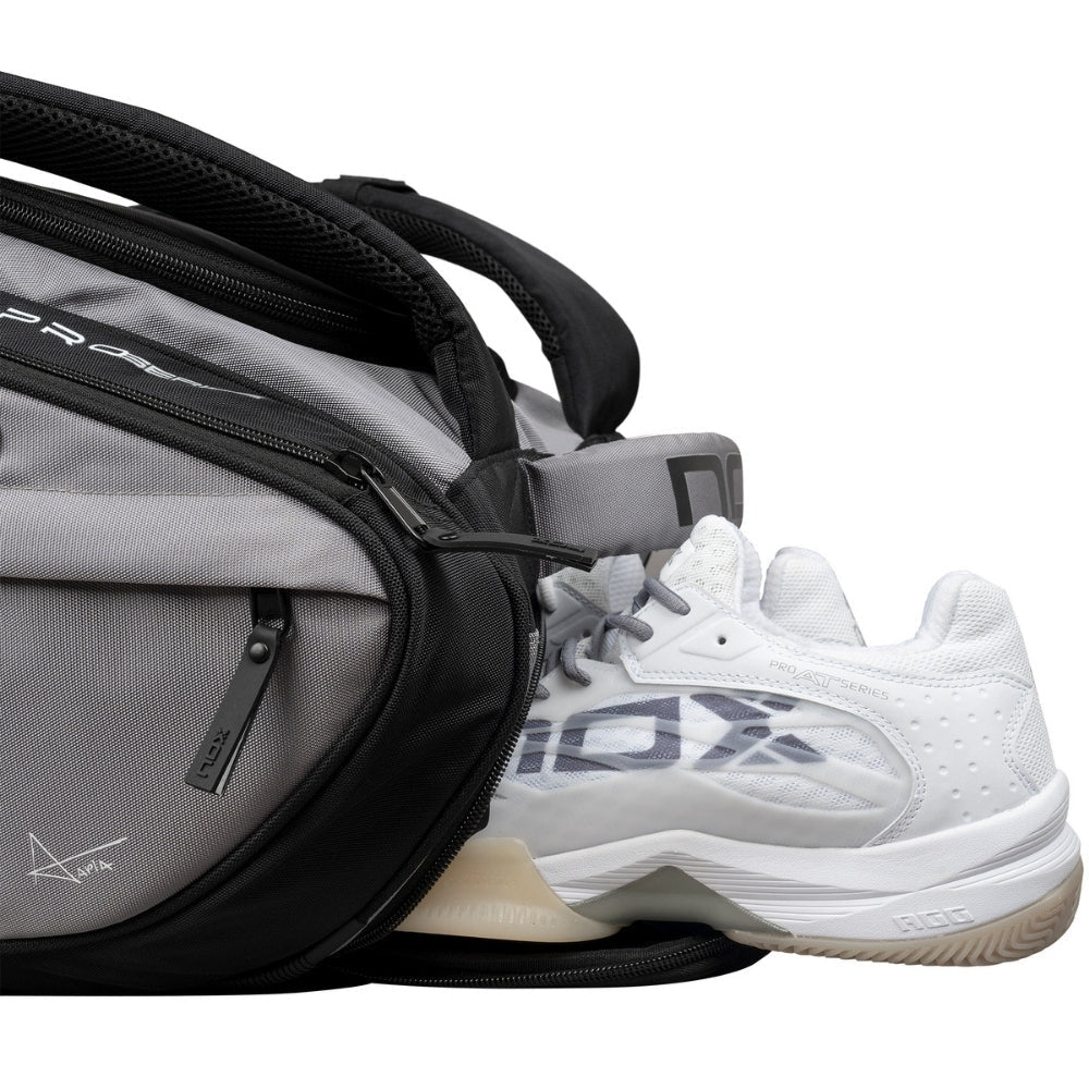 Bolso Paletero Nox AT10 Competition XL Compact Black Grey 2024/2025 - Sur SportsBolsos y Mochilas