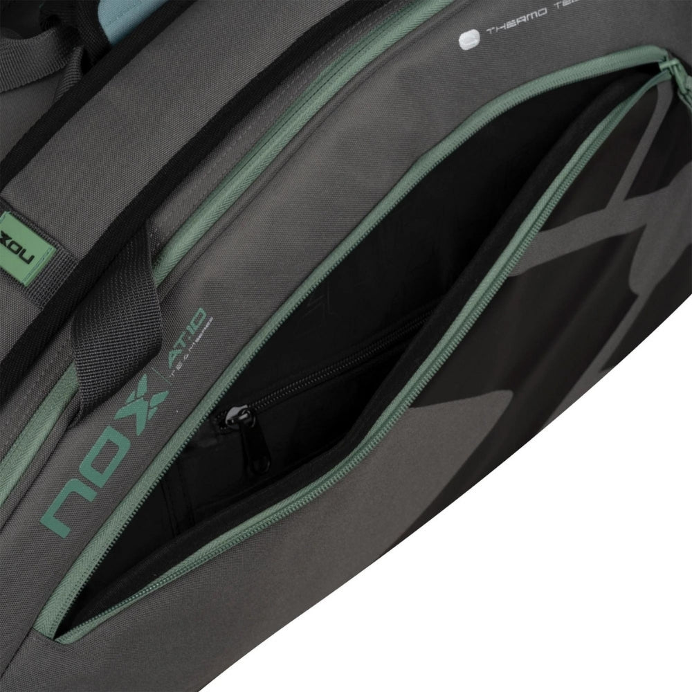 Bolso Paletero Nox AT10 Team Grey/Green 2024/2025 - Sur SportsBolsos y Mochilas