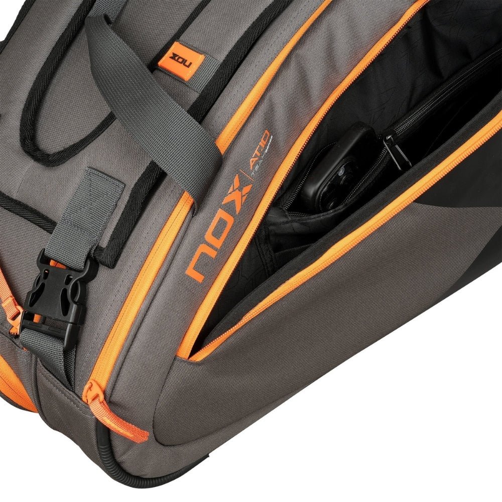 Bolso Paletero Nox AT10 Team Grey/Orange 2024/2025 - Sur SportsBolsos y Mochilas