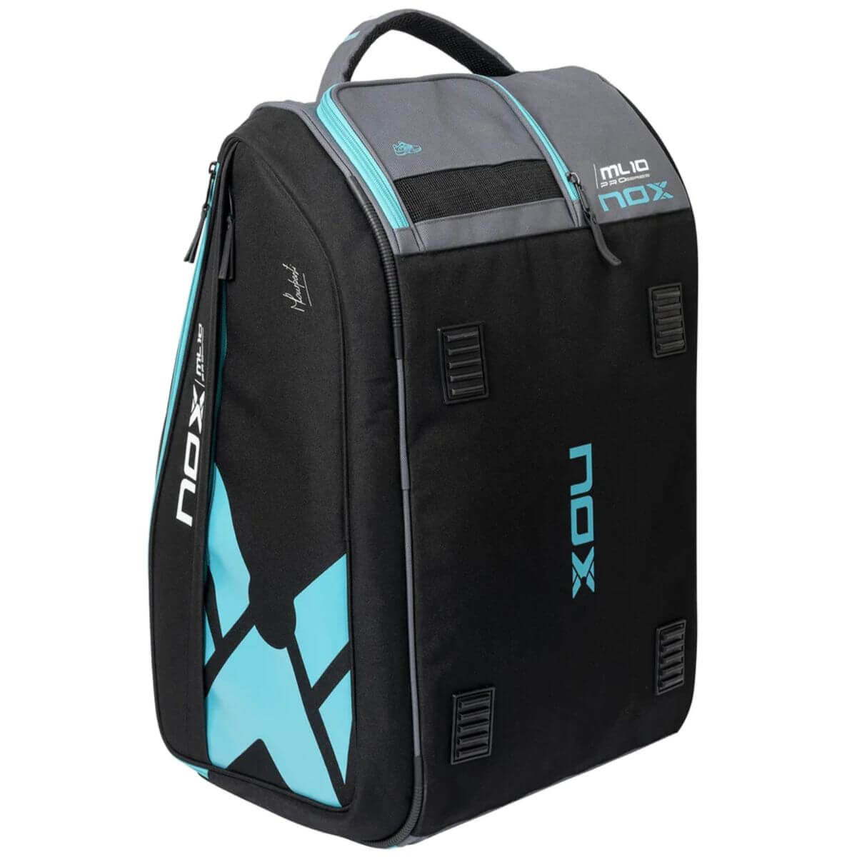 Bolso Paletero Nox ML10 Competition XL Compacto Negro Celeste - Sur SportsBolsos y Mochilas