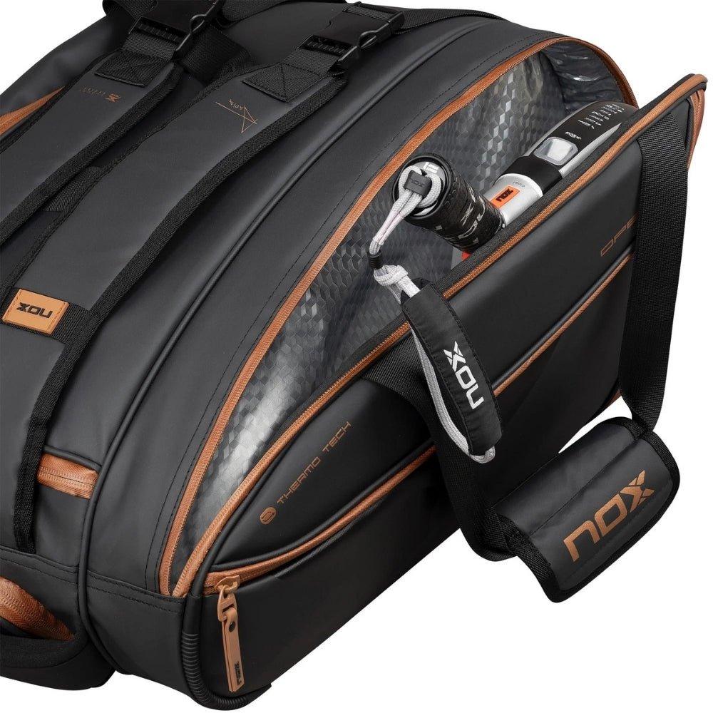 Bolso Paletero Nox Open Series Black/Browm 2024/2025 - Sur SportsBolsos y Mochilas