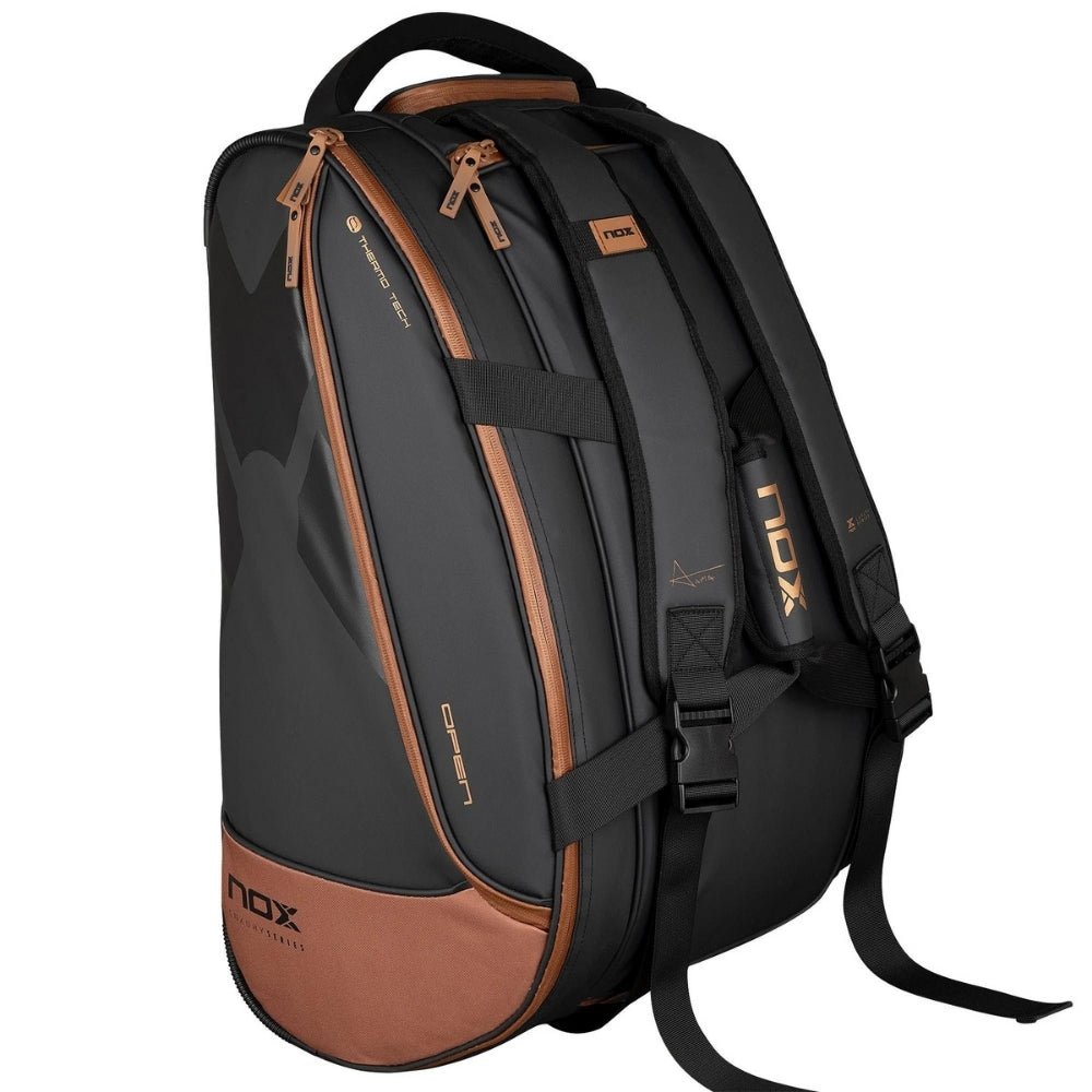 Bolso Paletero Nox Open Series Black/Browm 2024/2025 - Sur SportsBolsos y Mochilas