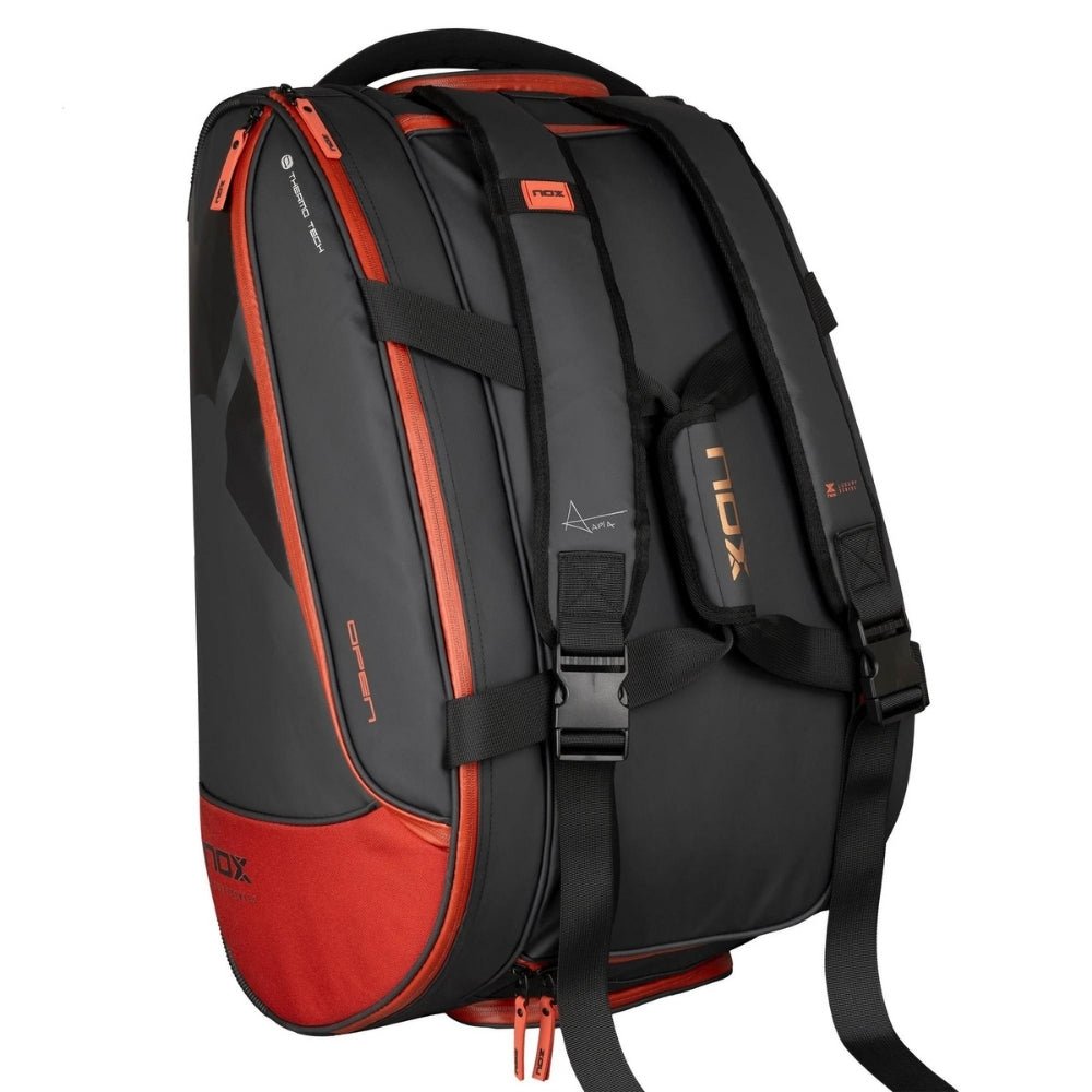 Bolso Paletero Nox Open Series Black/Red 2024/2025 - Sur SportsBolsos y Mochilas