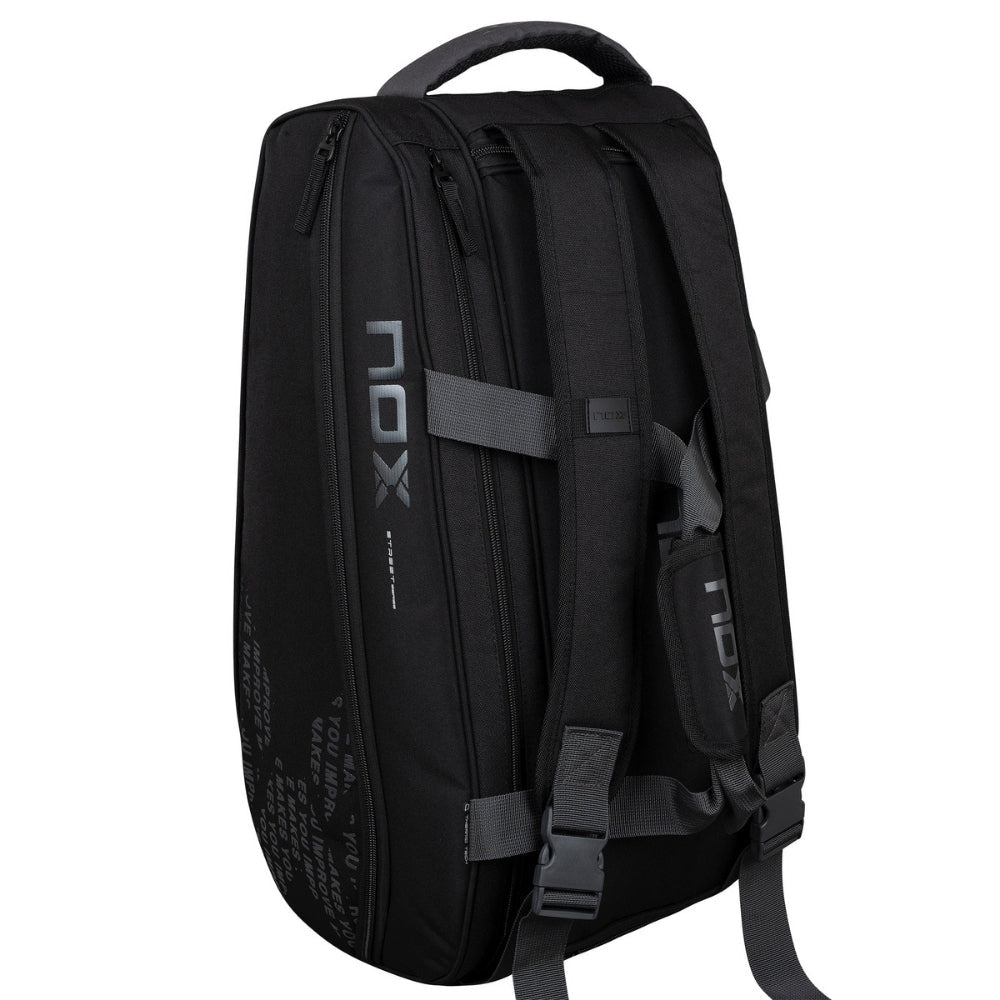 Bolso Paletero Nox Street Series Black/Grey 2024/2025 - Sur SportsBolsos y Mochilas