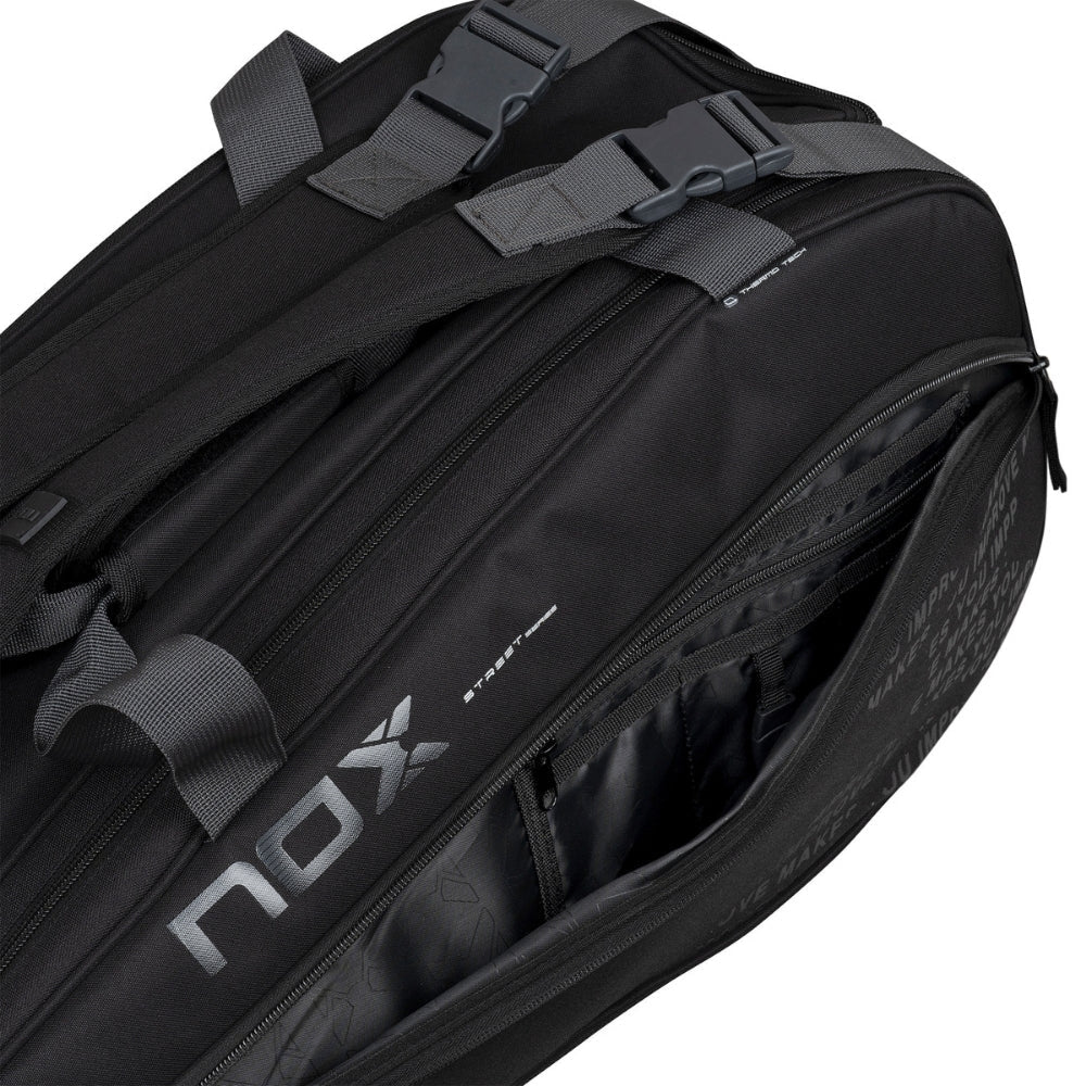 Bolso Paletero Nox Street Series Black/Grey 2024/2025 - Sur SportsBolsos y Mochilas