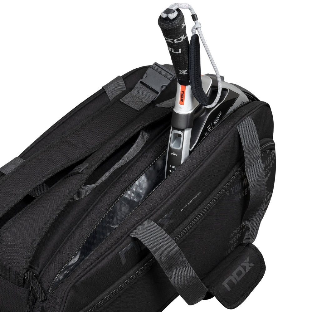Bolso Paletero Nox Street Series Black/Grey 2024/2025 - Sur SportsBolsos y Mochilas