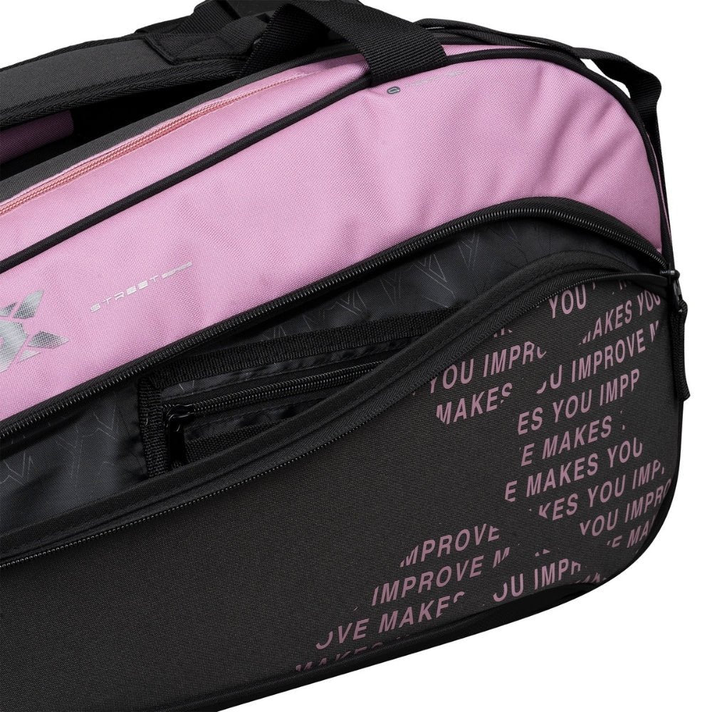 Bolso Paletero Nox Street Series Grey/Pink 2024/2025 - Sur SportsBolsos y Mochilas