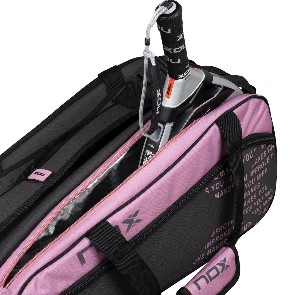 Bolso Paletero Nox Street Series Grey/Pink 2024/2025 - Sur SportsBolsos y Mochilas