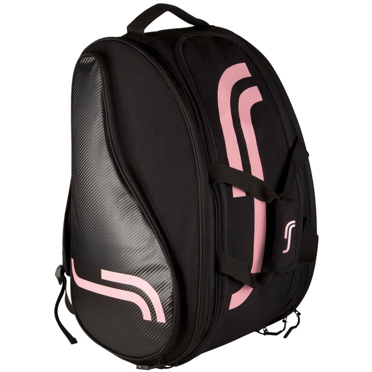 Bolso Paletero Robin Soderling Clasico Negro Rosa - Sur SportsBolsos y Mochilas