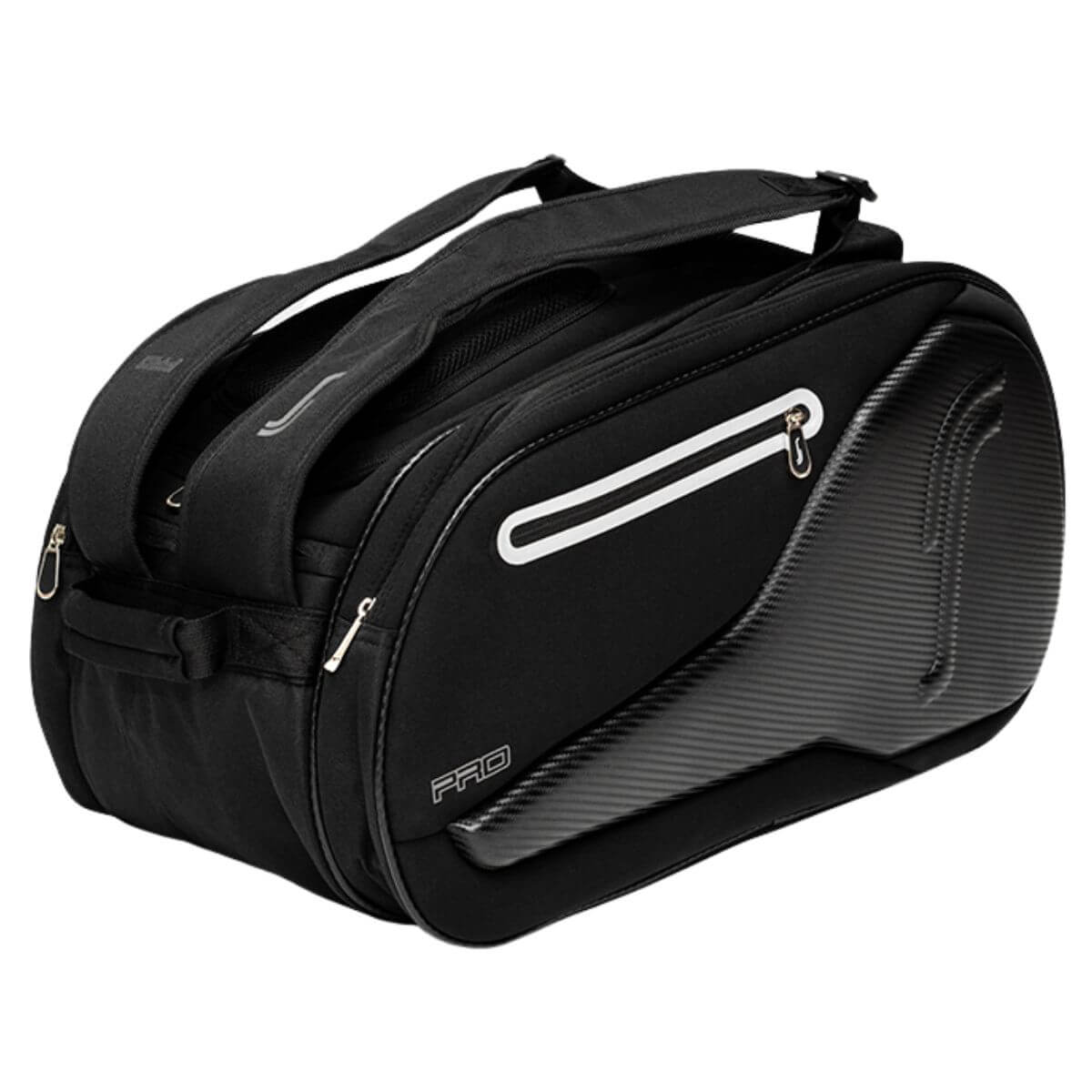 Bolso Robin Soderling Pro Negro Blanco - Sur SportsBolsos y Mochilas