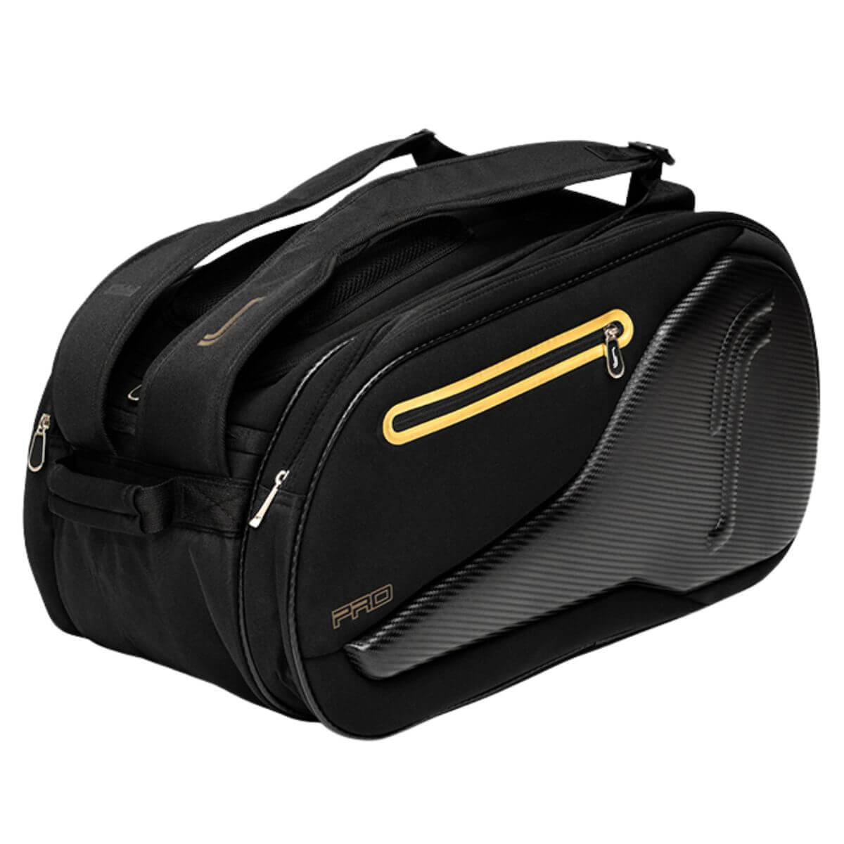 Bolso Robin Soderling Pro Negro Oro - Sur SportsBolsos y Mochilas