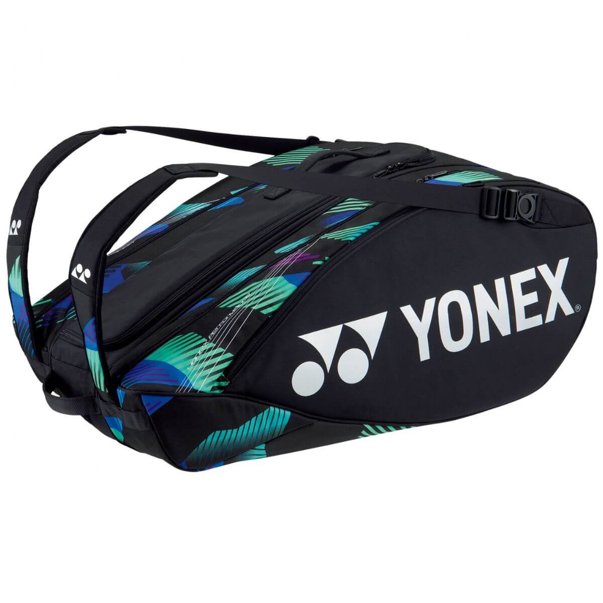 Bolso Yonex PRO 922212 WIDE 12 Verde Morado 2022 - Sur SportsBolsos y Mochilas