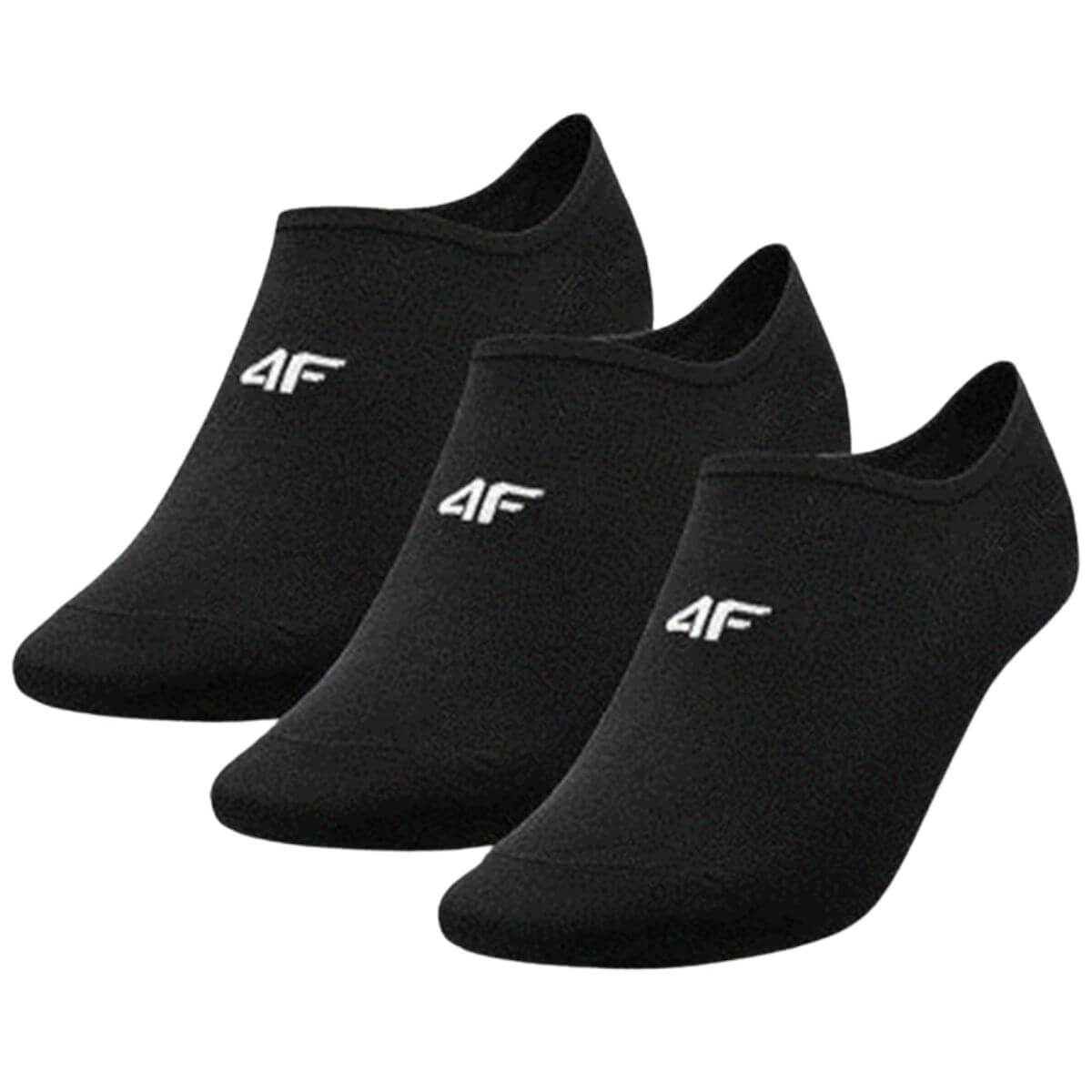 Calcetin 4F Negra X3 - Sur SportsAccesorios