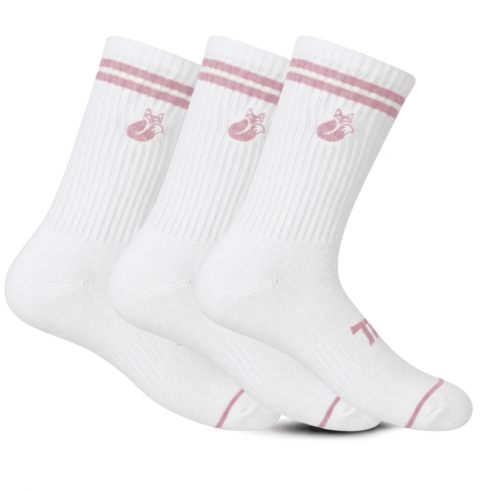 Calcetin Comfort Line blanco colores Pack X 3 Tilki Lehinde - Sur SportsVestuario