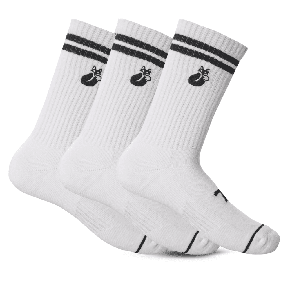 Calcetin Comfort Line blanco colores Pack X 3 Tilki Lehinde - Sur SportsVestuario