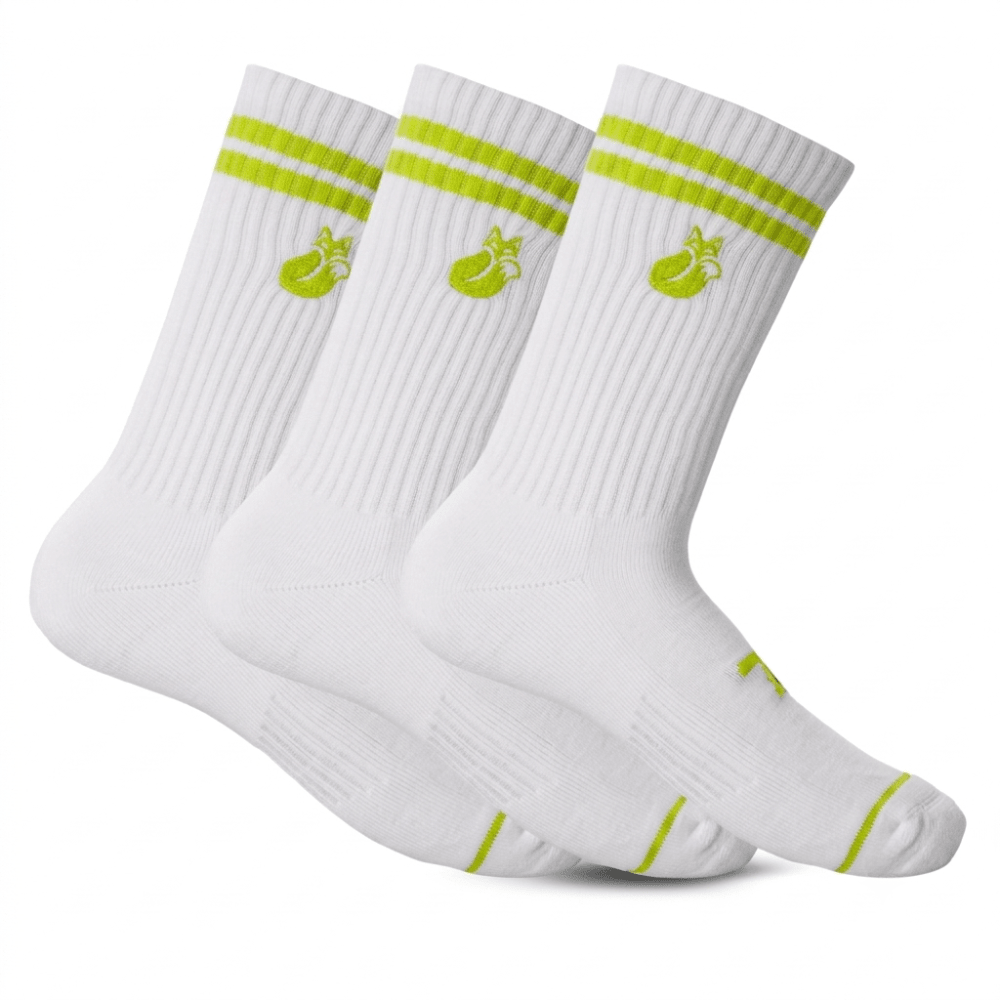Calcetin Comfort Line blanco colores Pack X 3 Tilki Lehinde - Sur SportsVestuario