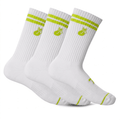 Calcetin Comfort Line blanco colores Pack X 3 Tilki Lehinde - Sur SportsVestuario
