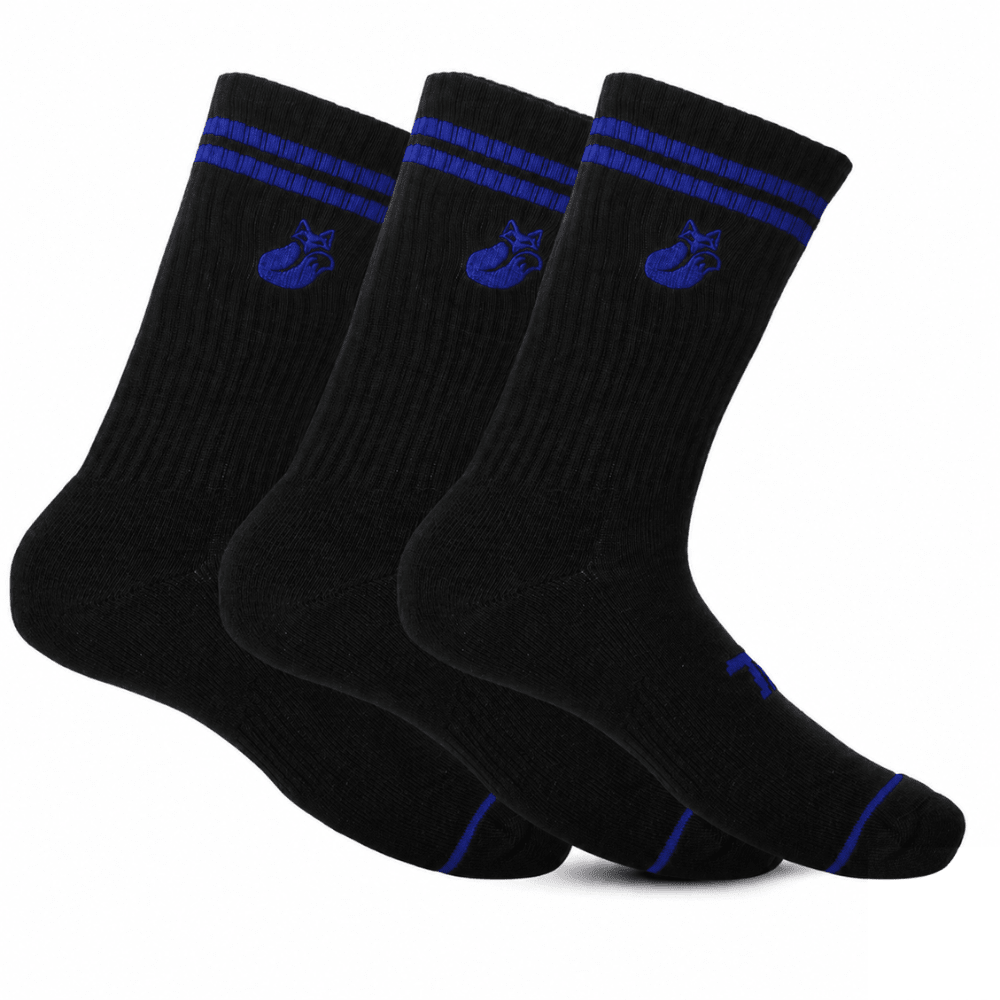 Calcetin Comfort Line negro colores Pack X 3 Tilki Lehinde - Sur SportsVestuario