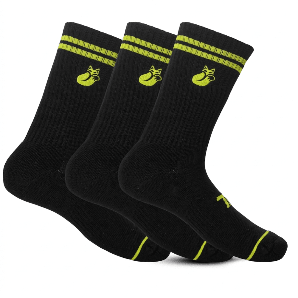 Calcetin Comfort Line negro colores Pack X 3 Tilki Lehinde - Sur SportsVestuario