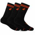 Calcetin Comfort Line negro colores Pack X 3 Tilki Lehinde - Sur SportsVestuario