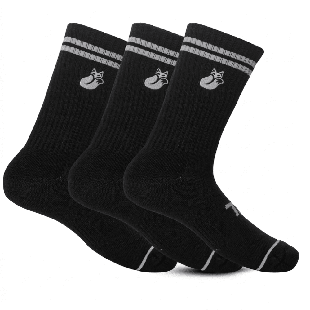 Calcetin Comfort Line negro colores Pack X 3 Tilki Lehinde - Sur SportsVestuario