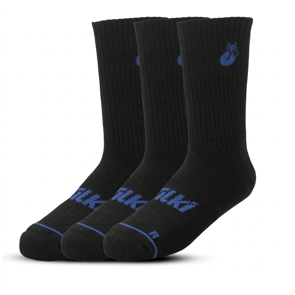 Pack de 3 Calcetines Comfort Negro Colores