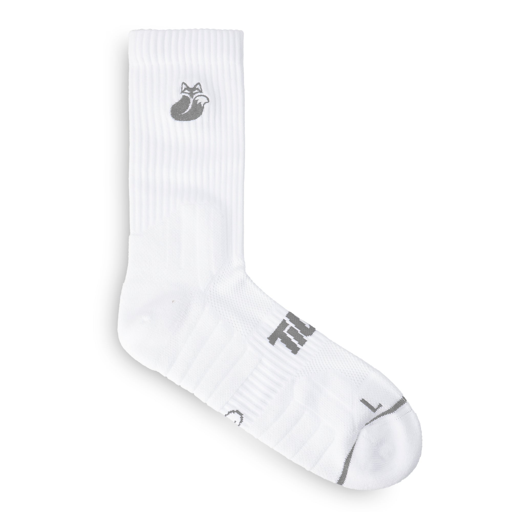 Calcetin Crew Blanco D3 Tilki Lehinde - Sur SportsAccesorios