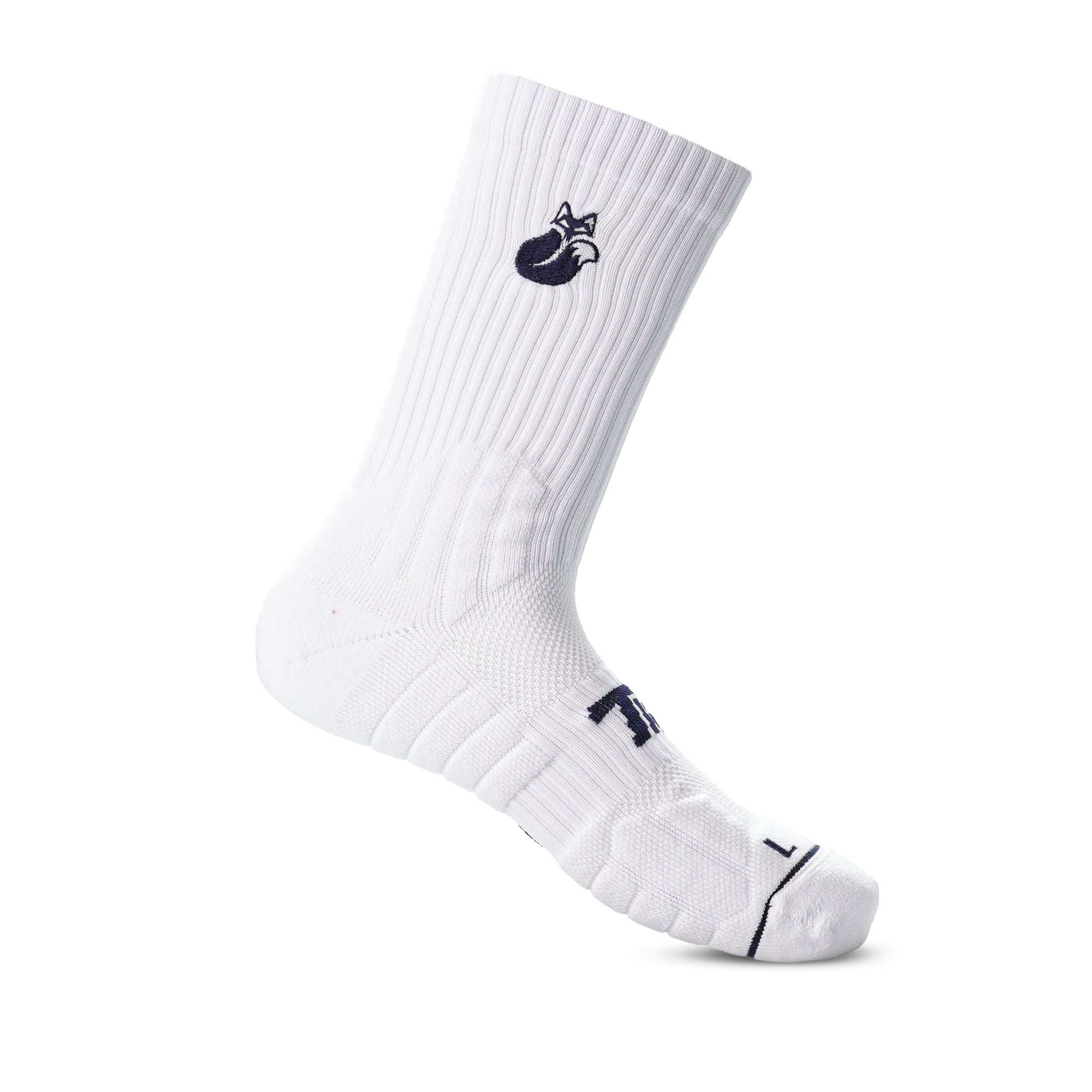 Calcetin Crew Blanco D3 Tilki Lehinde - Sur SportsAccesorios