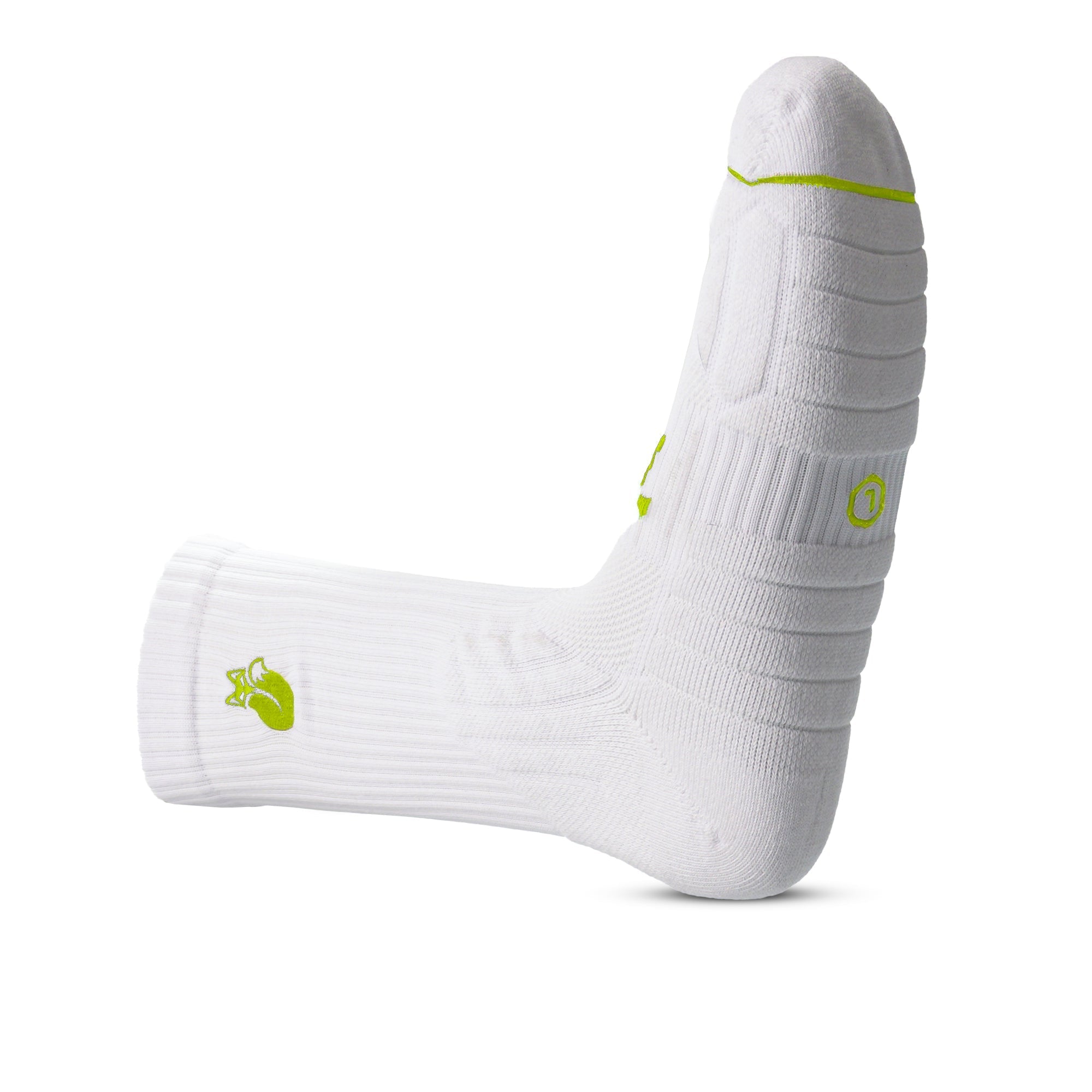 Calcetin Crew Blanco D3 Tilki Lehinde - Sur SportsAccesorios
