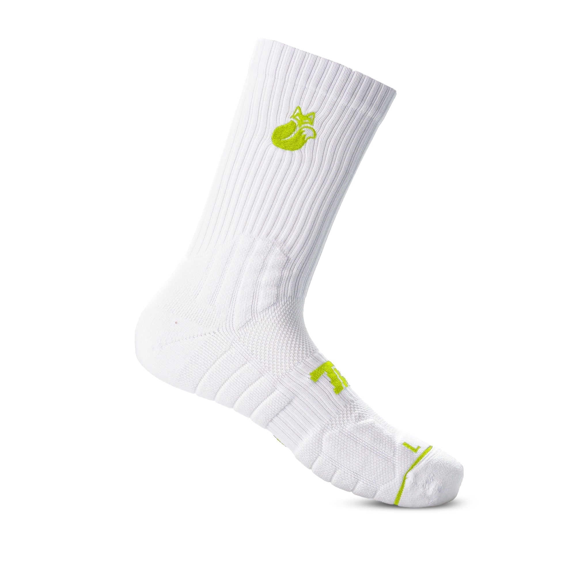 Calcetin Crew Blanco D3 Tilki Lehinde - Sur SportsAccesorios