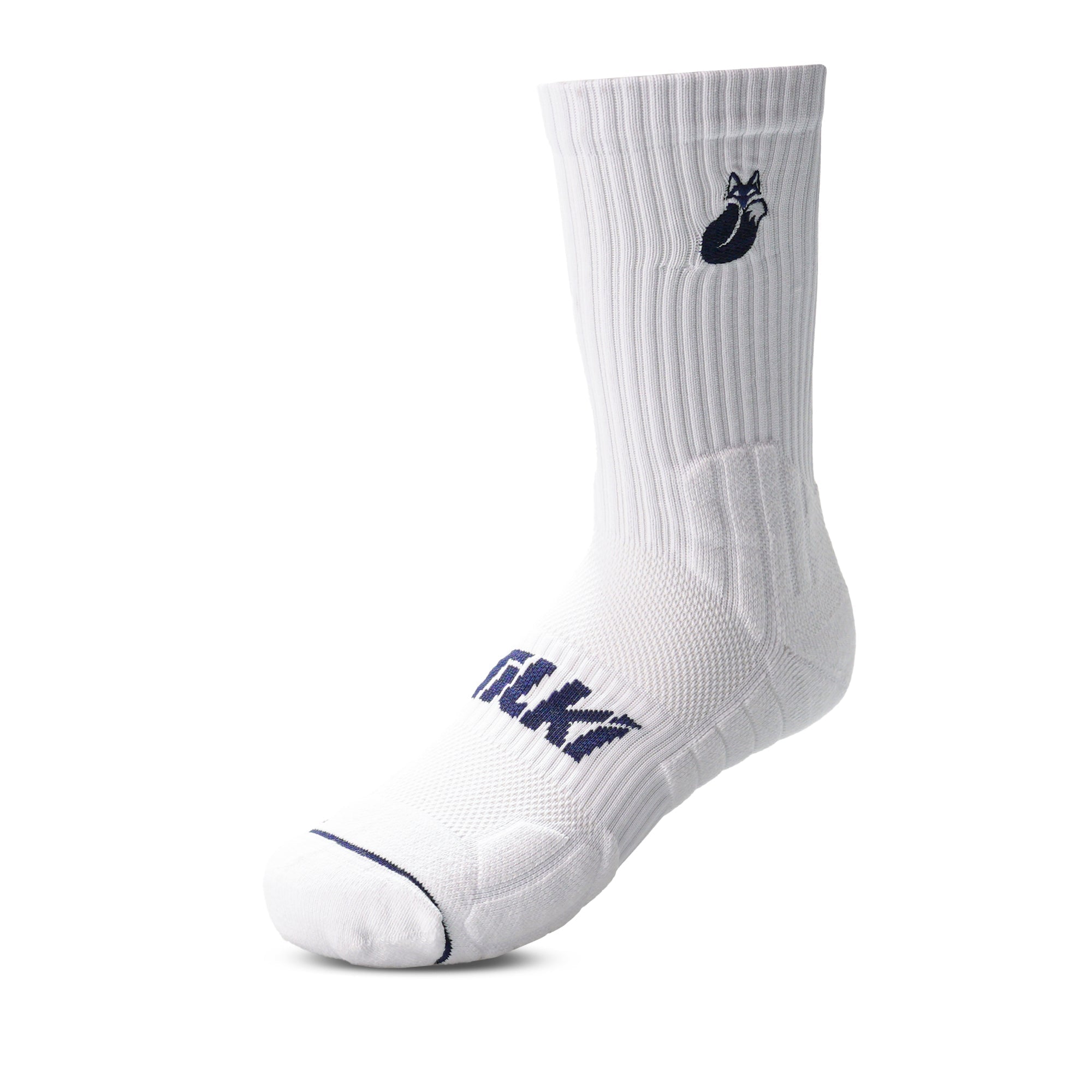 Calcetin Crew D4 blanco colores Tilki Lehinde - Sur SportsVestuario