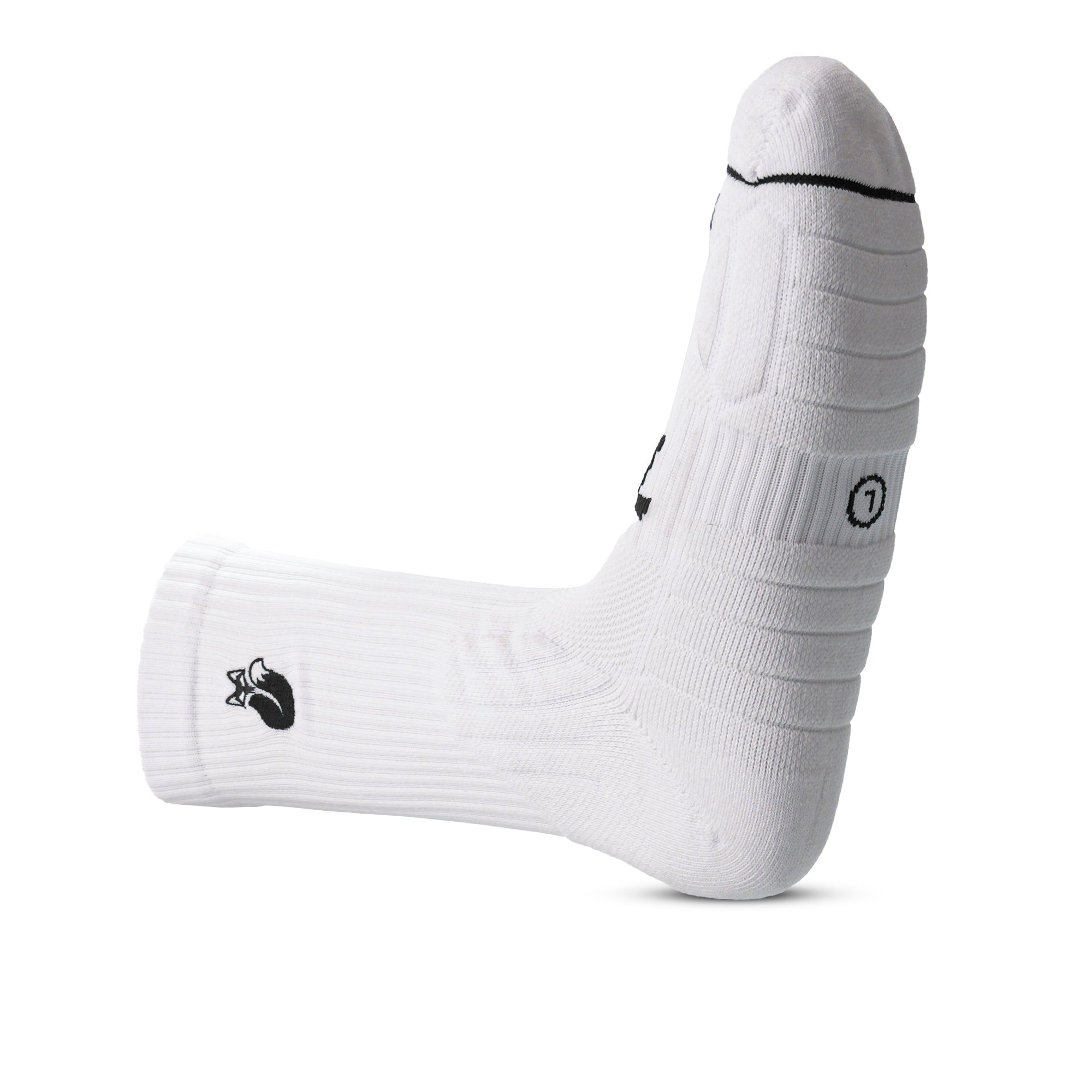 Calcetin Crew D4 blanco colores Tilki Lehinde - Sur SportsVestuario