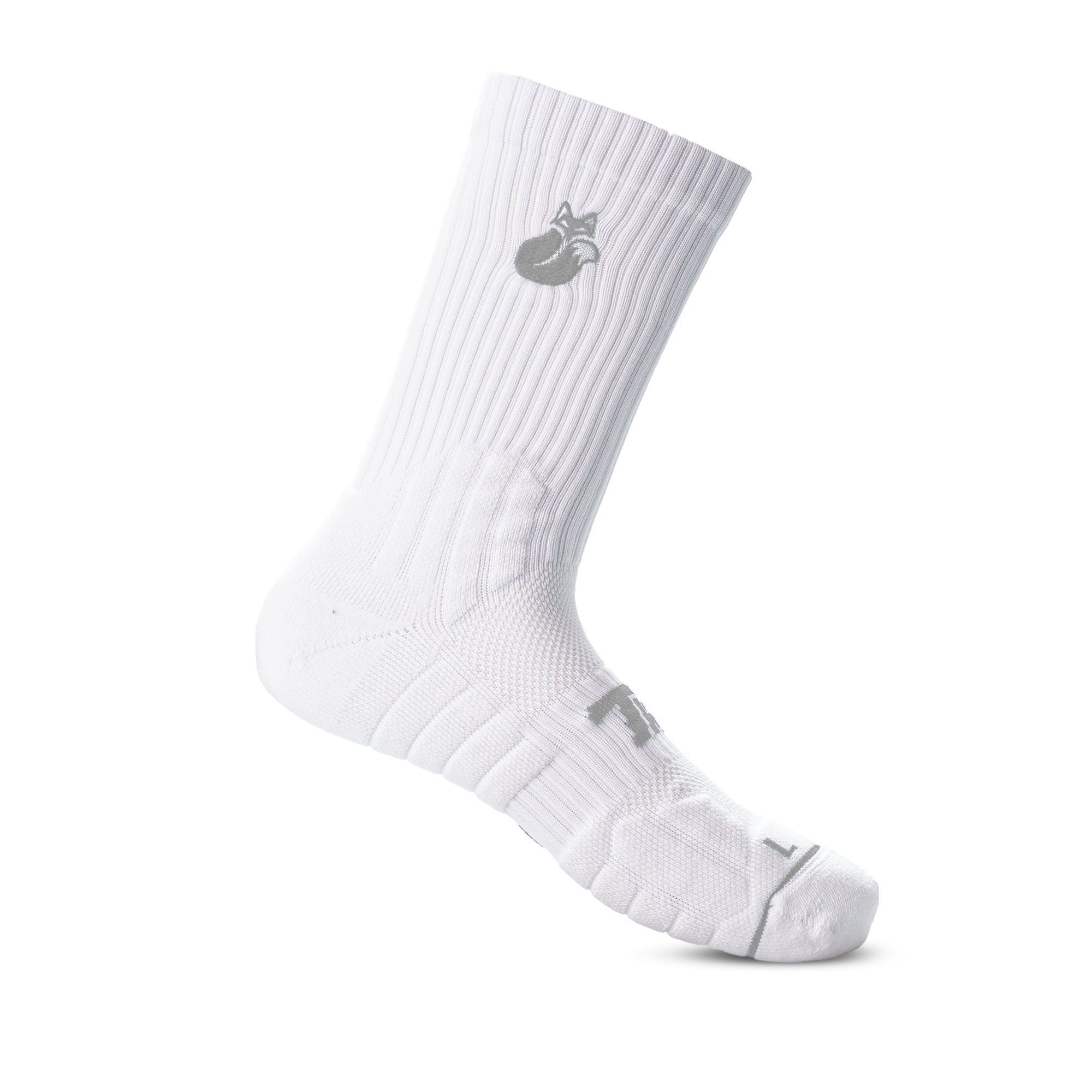 Calcetin Crew D4 blanco colores Tilki Lehinde - Sur SportsVestuario