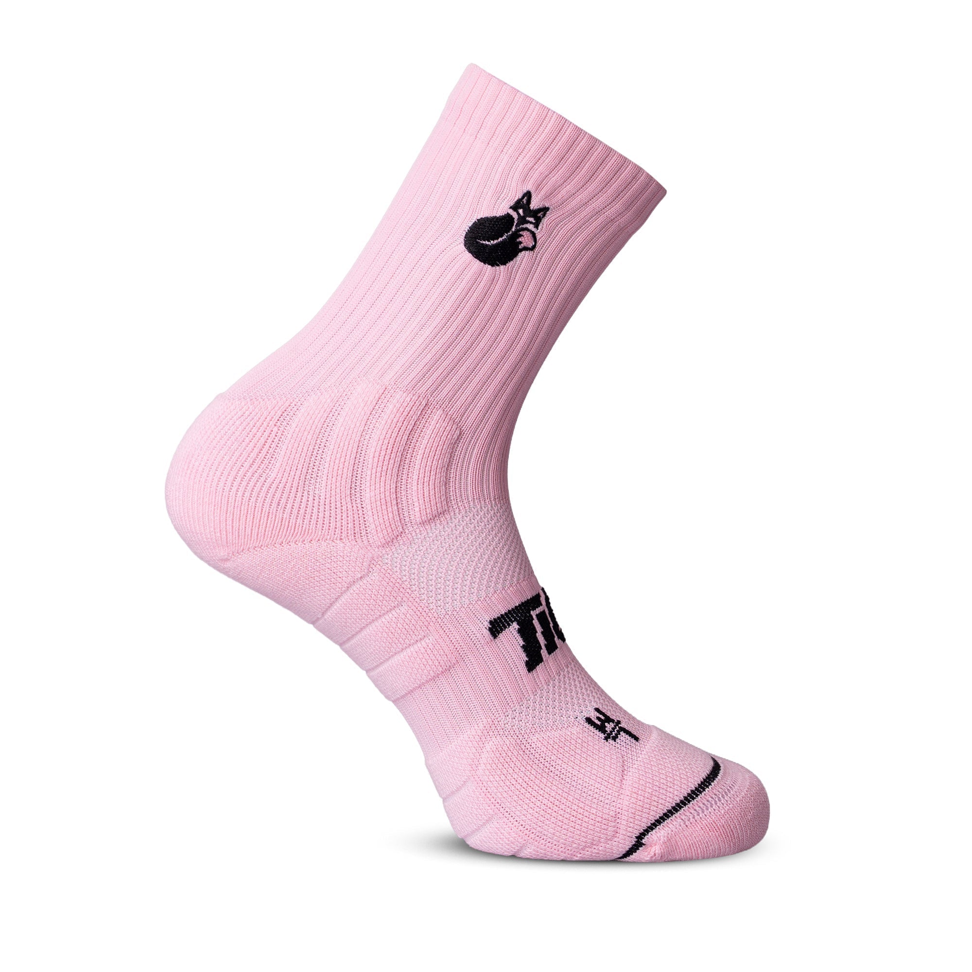 Calcetin Crew Rosa D4 Tilki Lehinde - Sur SportsAccesorios