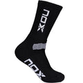 Calcetin Nox Azul Logo Vertical Blanco 39-45