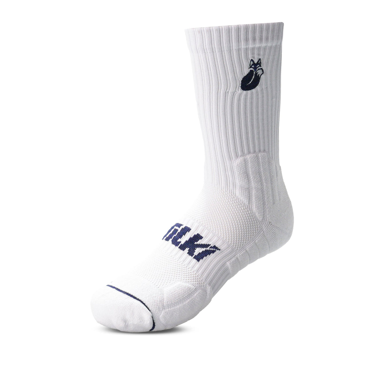 Calcetin Crew Blanco D3 Tilki Lehinde - Azul