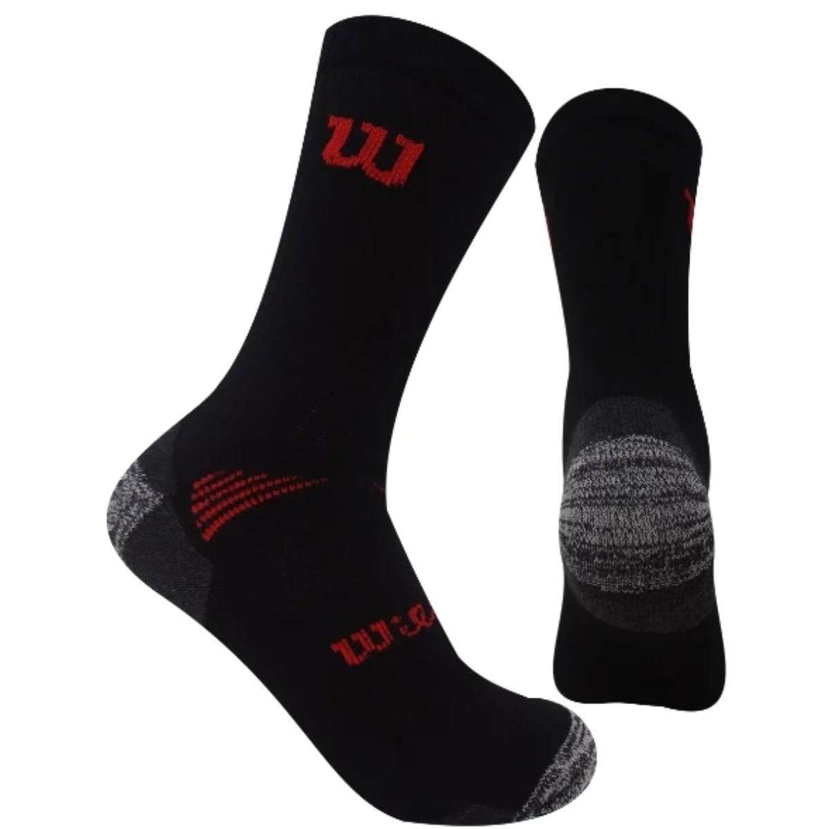 Calcetin Wilson Largo Felpa Negro X3 Talla M/L - Sur SportsAccesorios