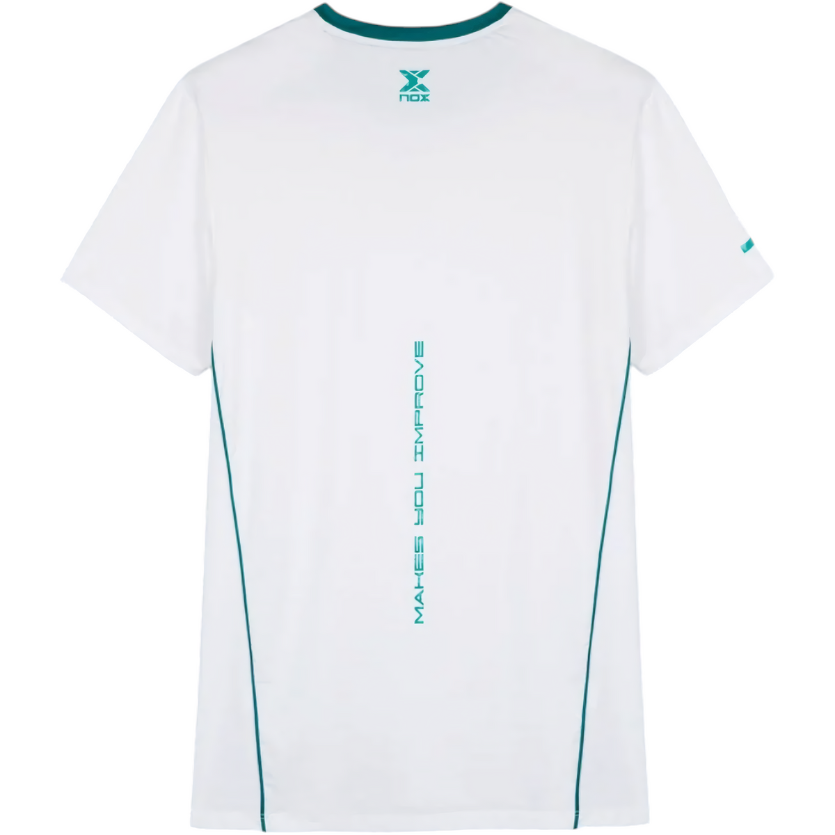 Polera Nox Pro White Ivy Green