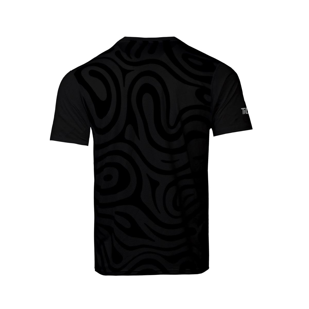 Polera Full Print Pro Tilki Lehinde - Negro