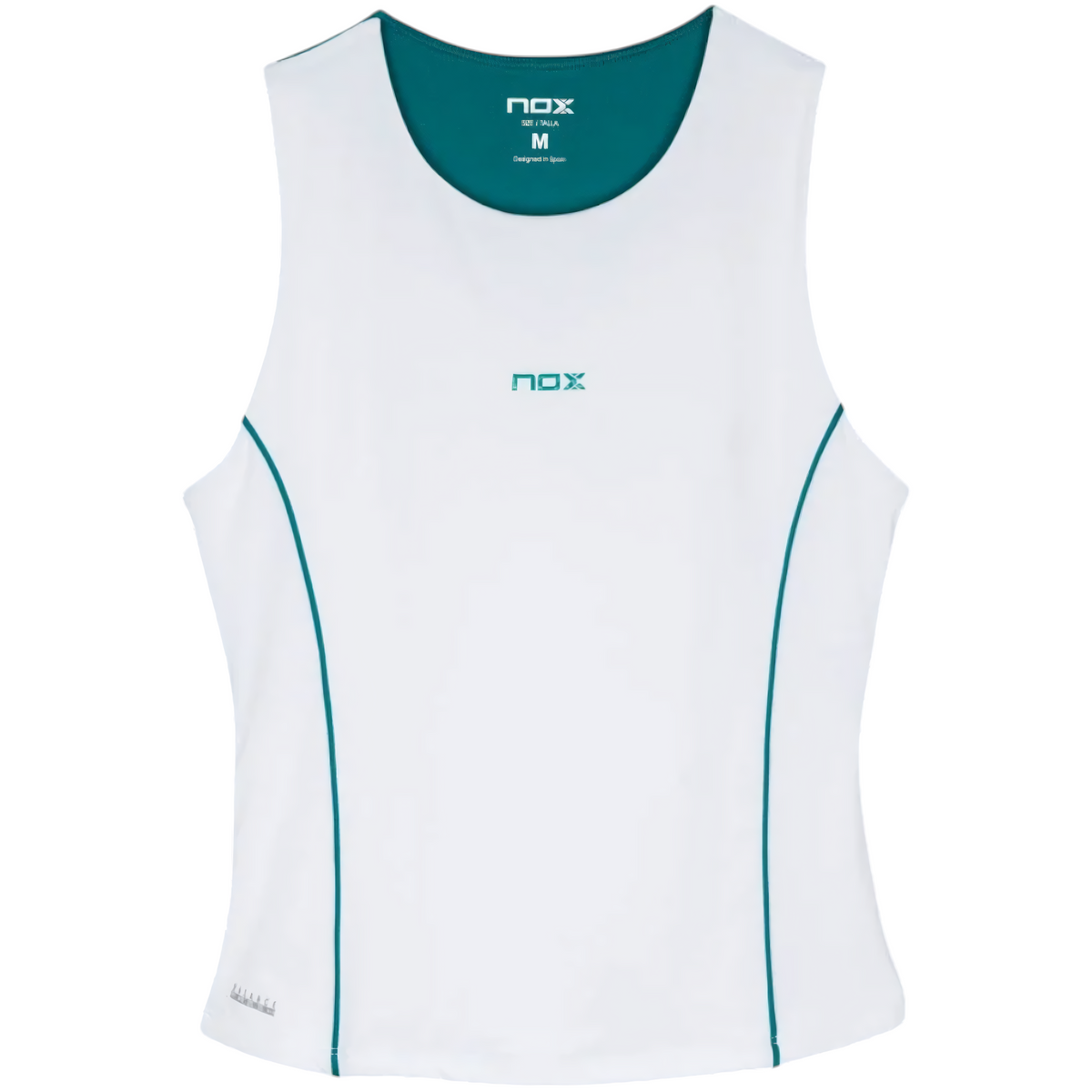 Polera Nox Mujer Tirantes White Pro Ivy Green