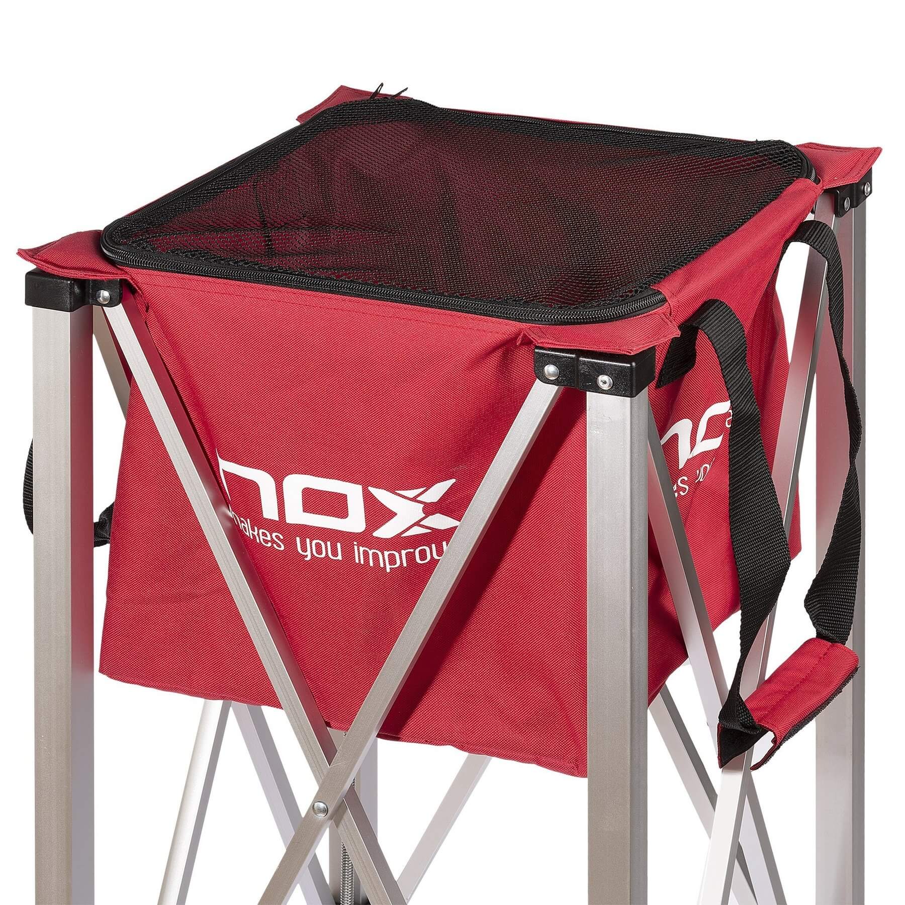 Canasto Nox Plegable con Ruedas Rojo - Sur SportsAccesorios