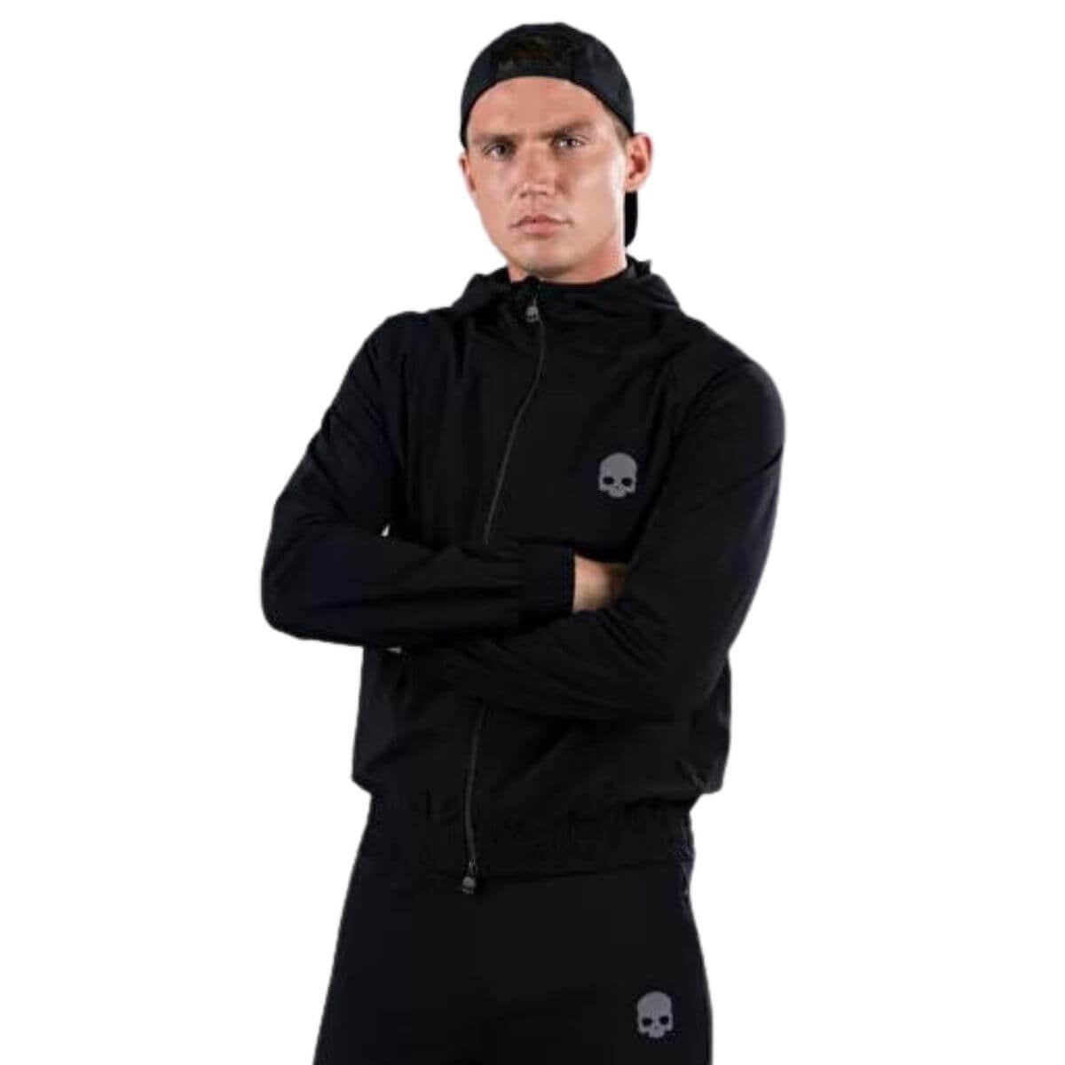 Chaqueta Liviana Hydrogen Técnica Negra - Sur SportsVestuario