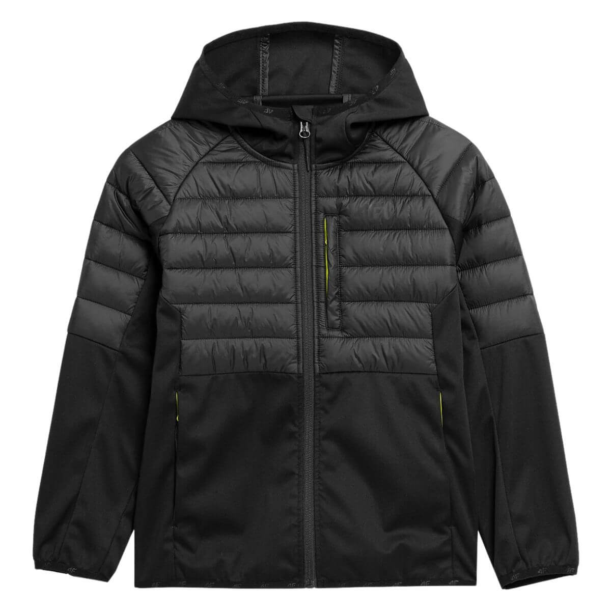 Chaqueta Softshell 4F Niño Negro - Sur SportsVestuario