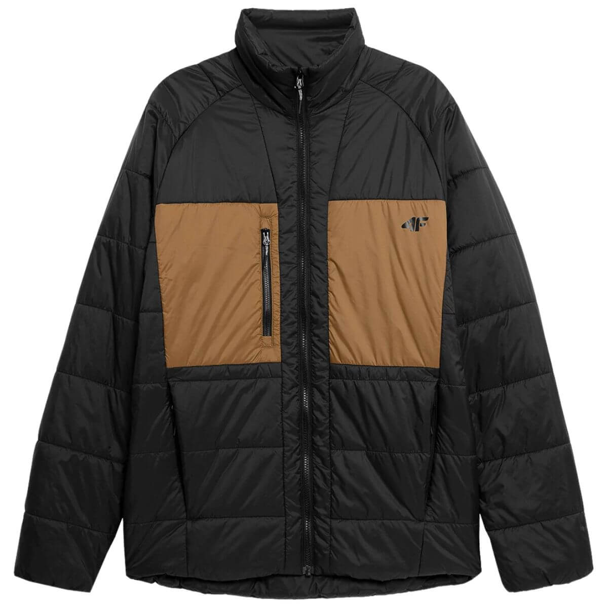 Chaqueta Trekking 4F Negro Marrón - Sur SportsChaquetas y Abrigos