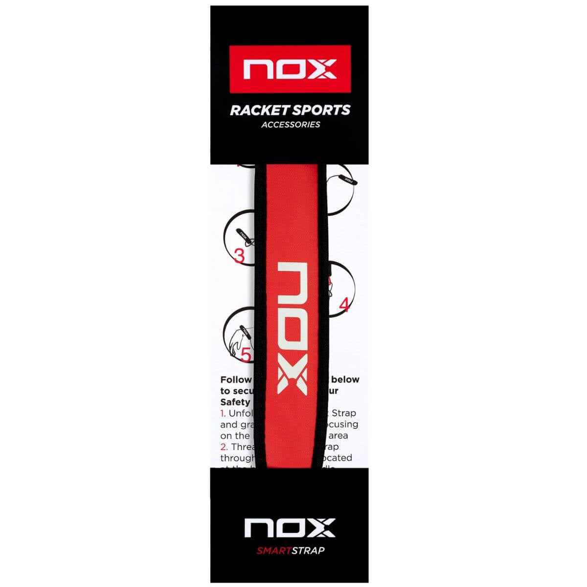 Cordón Nox SmartStrap Luxury Rojo - Sur SportsAccesorios