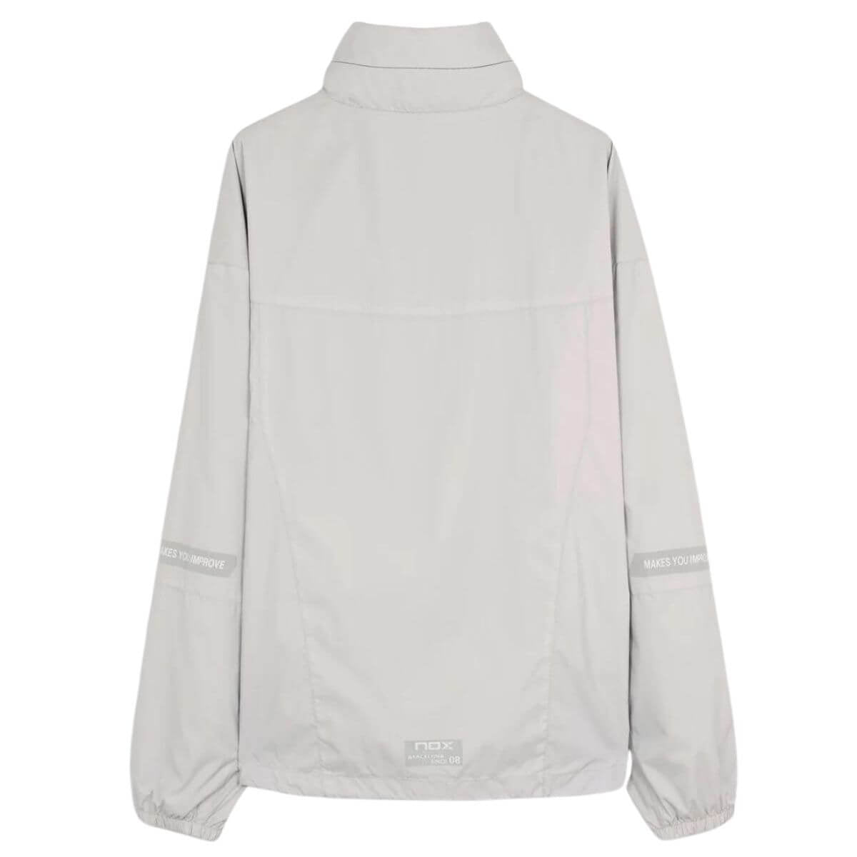 Cortaviento Nox Hombre Pro Gris Calido - Sur SportsVestuario